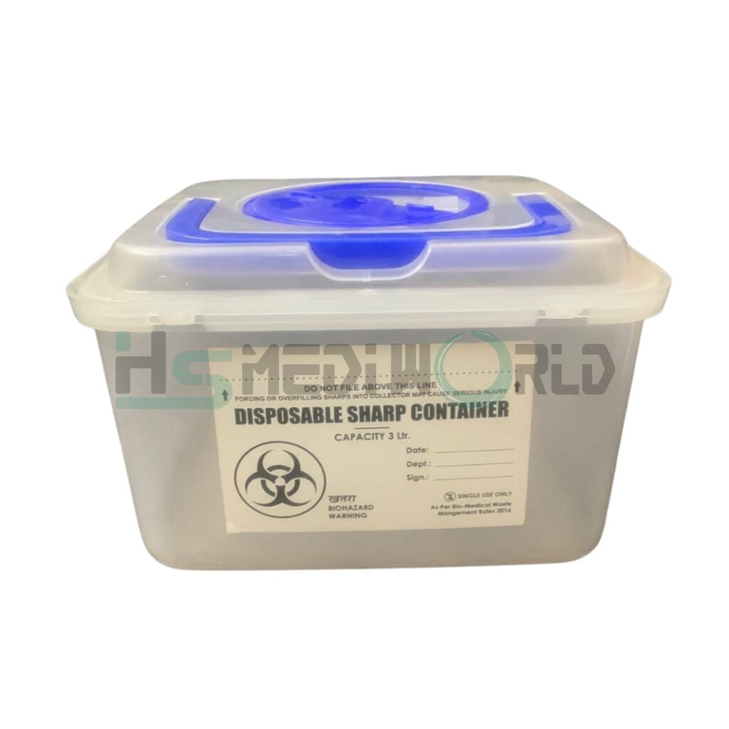 PUNCTURE PROOF SHARPS CONTAINER