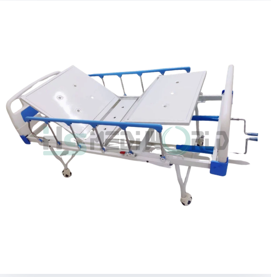 Fowler bed with Abs Panel with collespible railing & wheels