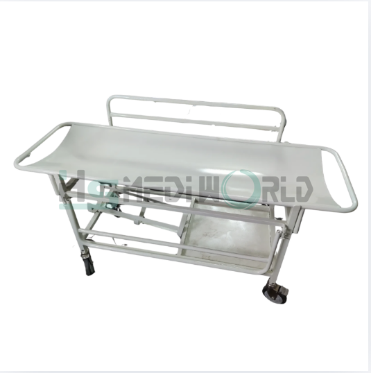 Patient  Stretcher MS with MS Railing, cylinderstand & Wheel 6"