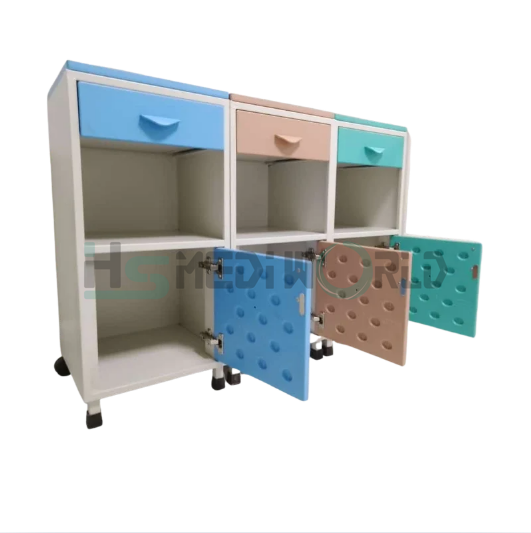 bed side locker with abs top (attached)