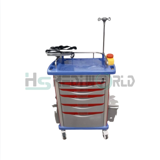 Imported crash cart Trolley