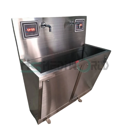 SCRUB STATION 48" SENSOR OPRATED WITH FOOT