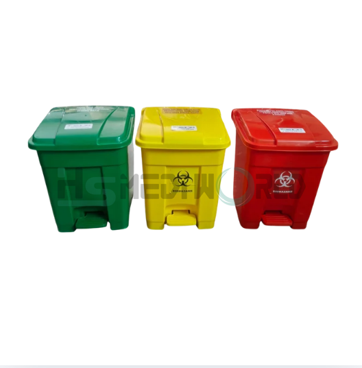 HEAVY PLASTIC PEDAL DUSTBIN 22 LTR