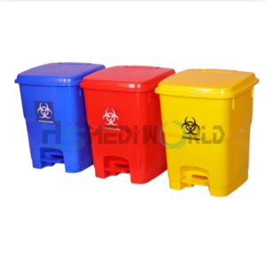 HEAVY PLASTIC PEDAL DUSTBIN 32 LTR