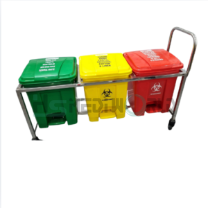 SEGREGATION WASTE TROLLY 22 LTR
