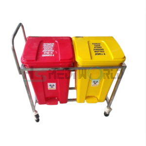 WASTE SEGRATION TROLLY  60 LTR