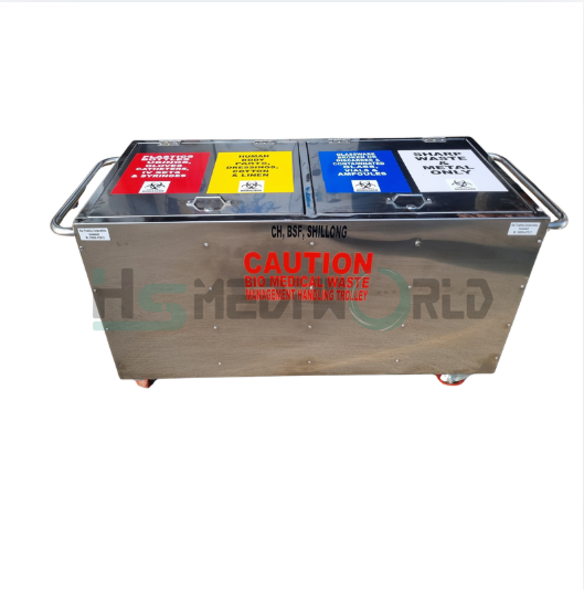 BIO MEDICAL WASTE COLLECTION TROLLEY