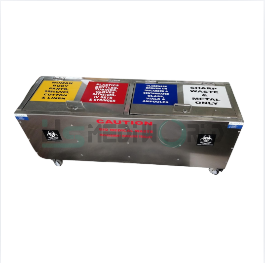 BIO MEDICAL WASTE COLLECTION TROLLEY