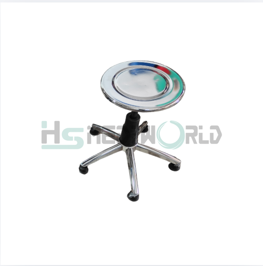 HYDROLIC PATIENT STOOL WITH SS TOP