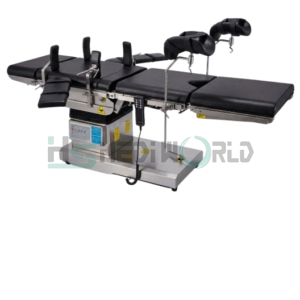 4 FUNCTION ELECTRIC O.T. TABLE WITH BATTERY BACKUP SS 304 MAKE WITH COLOUMN REMOTE