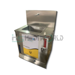 Liquid Waste Pre-Treatment System with FOOT OPRATED SCRUB SINK 65 LTR with sink